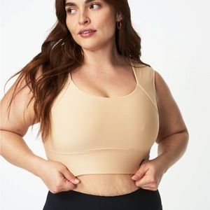 Forme Power Posture Correcting Bra in Sand sz L